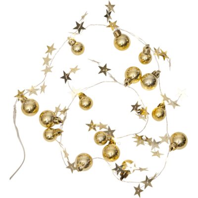 Kerstverlichting - LED - 10 lichtbronnen - 90 cm