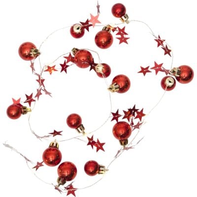 Kerstverlichting - LED - 10 lichtbronnen - 90 cm