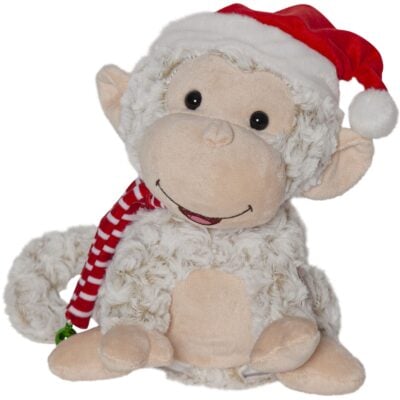 Star Trading - Inomhusdekoration Merry pal Monkey- Juldekoration med LED