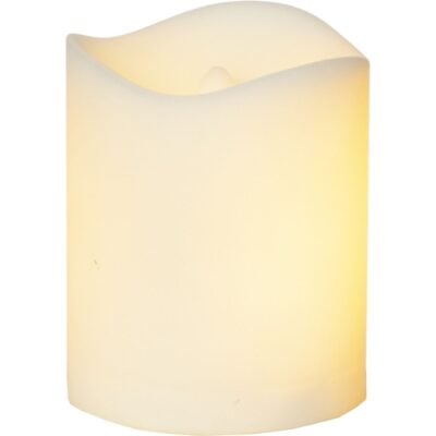 Star Trading – LED Gravljus Flame candle – 7cm – Vit