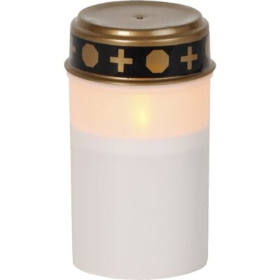 Star Trading – LED Gravljus Serene – 12cm – Opal