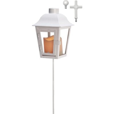 Star Trading – Lykta Serene – 46cm – Vit
